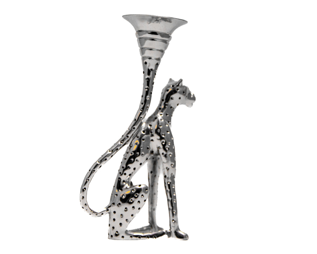 Candlestick - Cheetah Africa Collection - Diana Carmichael