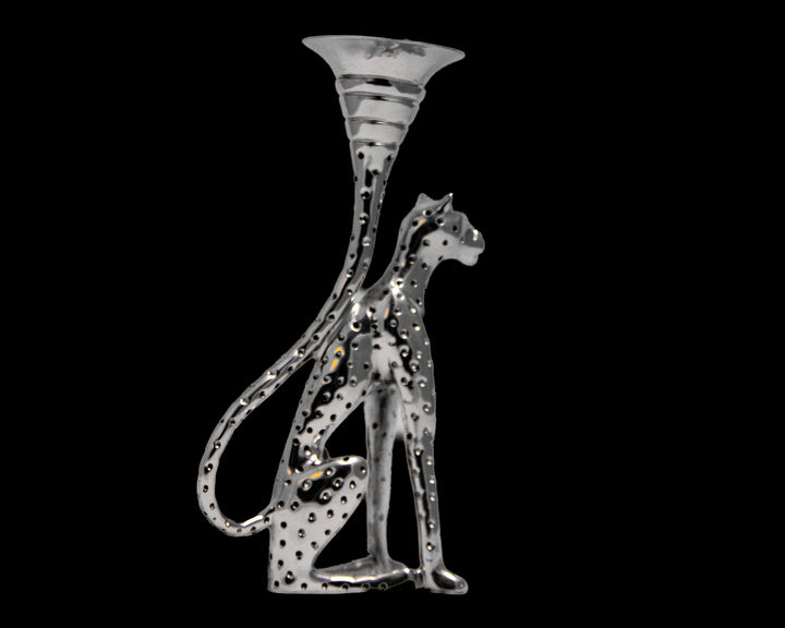 Candlestick - Cheetah Africa Collection - Diana Carmichael
