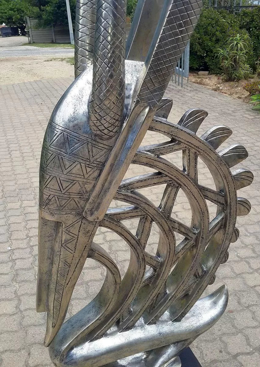 Chi wara Antique Silver sculpture (Large)