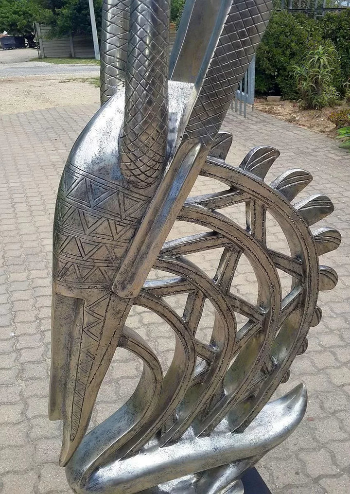 Chi wara Antique Silver sculpture (Large)