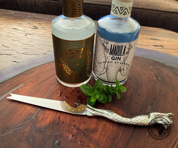 Cocktail Knife - Cheetah Africa Collection - Diana Carmichael
