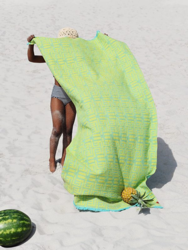 Kuba Summer Beach Towels 80x165cm / 31x65"