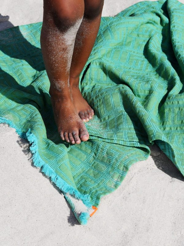 Kuba Summer Beach Towels 80x165cm / 31x65"