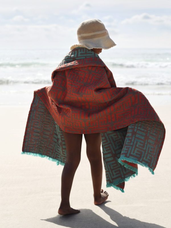 Kuba Summer Beach Towels 80x165cm / 31x65"