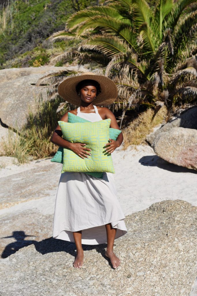 Kuba Summer Cushion Covers 55x55cm 22"x22"