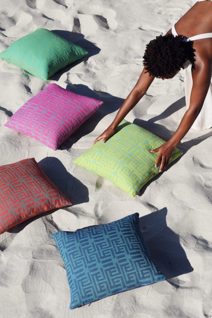 Kuba Summer Cushion Covers 55x55cm 22"x22"