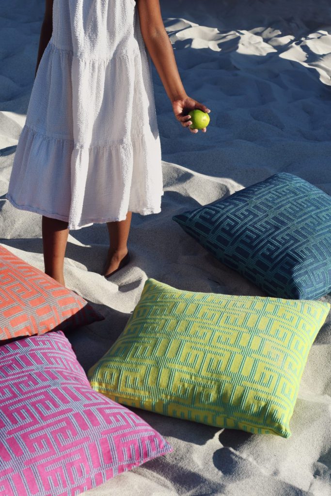 Kuba Summer Cushion Covers 55x55cm 22"x22"