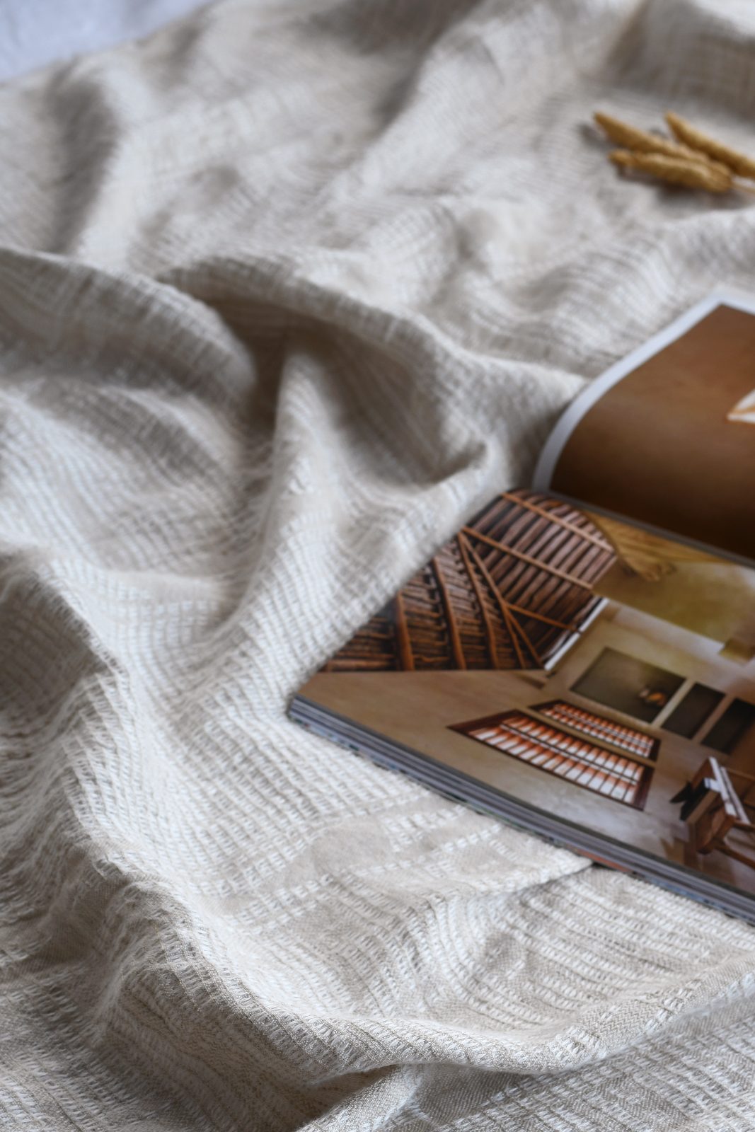 Bogolan Bed Throw 135x270cm / 53x106"