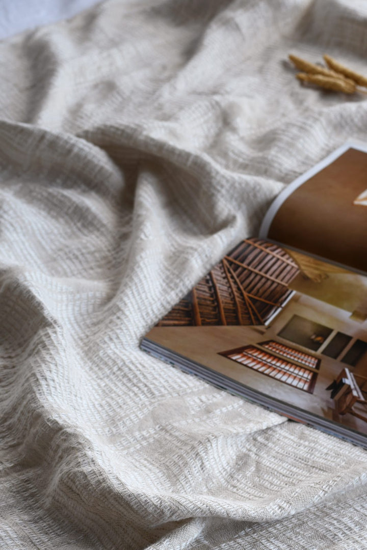 Bogolan Bed Throw 135x270cm / 53x106"