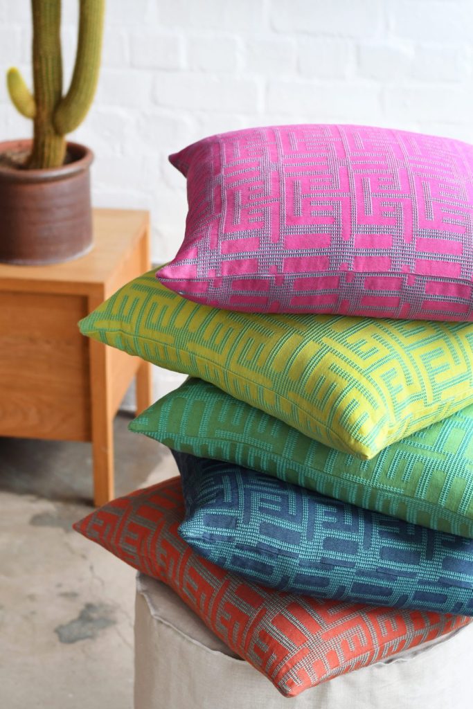 Kuba Summer Cushion Covers 55x55cm 22"x22"