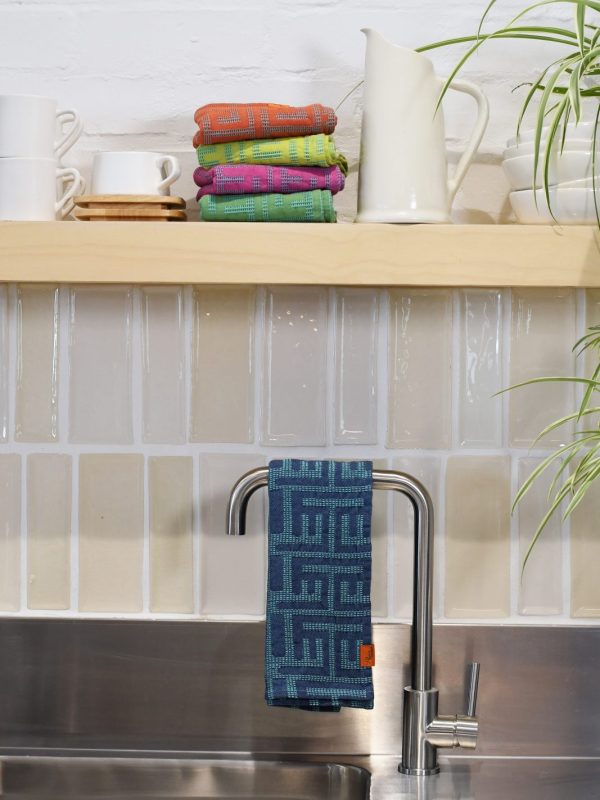 Kuba Summer Hand/Kitchen Towels 60 × 50 cm 19"x24"