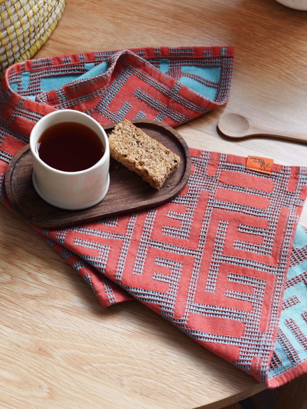 Kuba Summer Hand/Kitchen Towels 60 × 50 cm 19"x24"