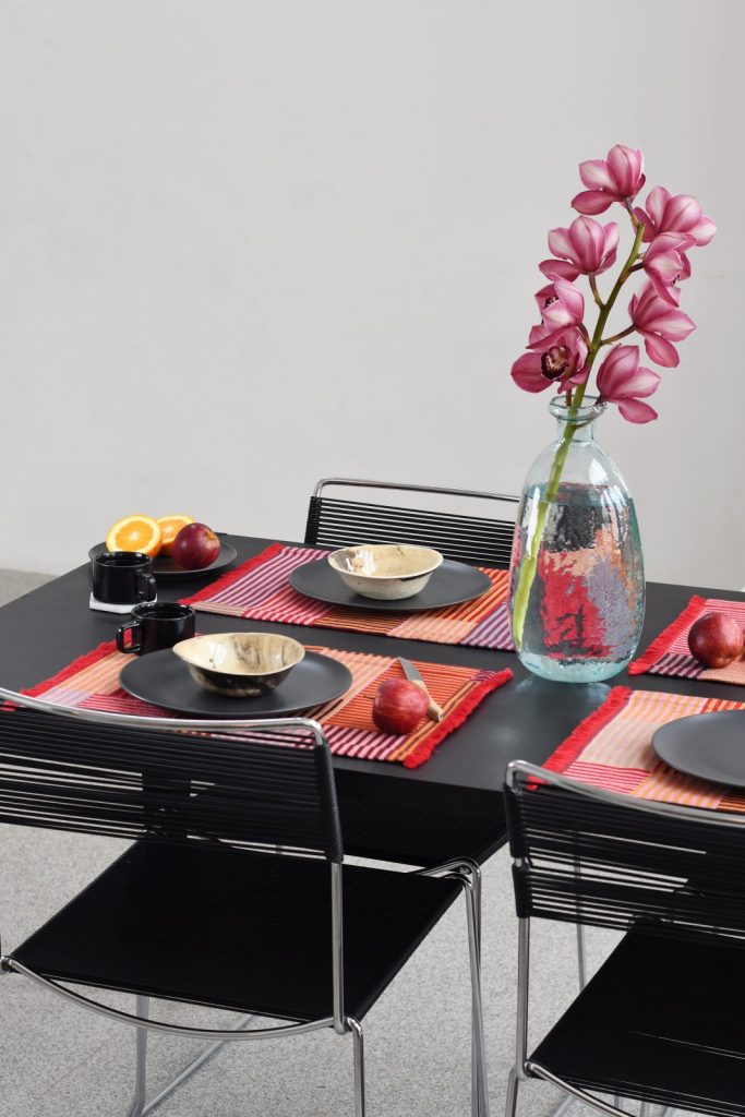 Gondissa Placemats - Scallop &amp; Stripes 33x48cm / 13"x19"