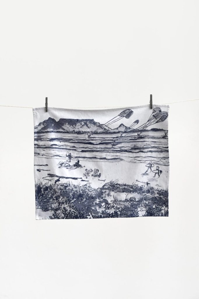 Postcard Collection Tea Towels 62x74cm / 24"x30"