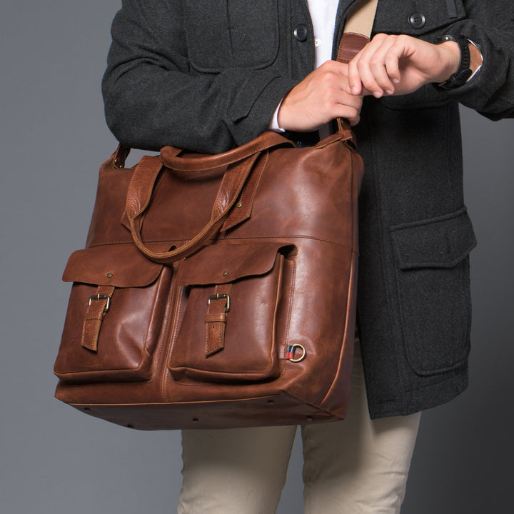 Darren Leather Satchel