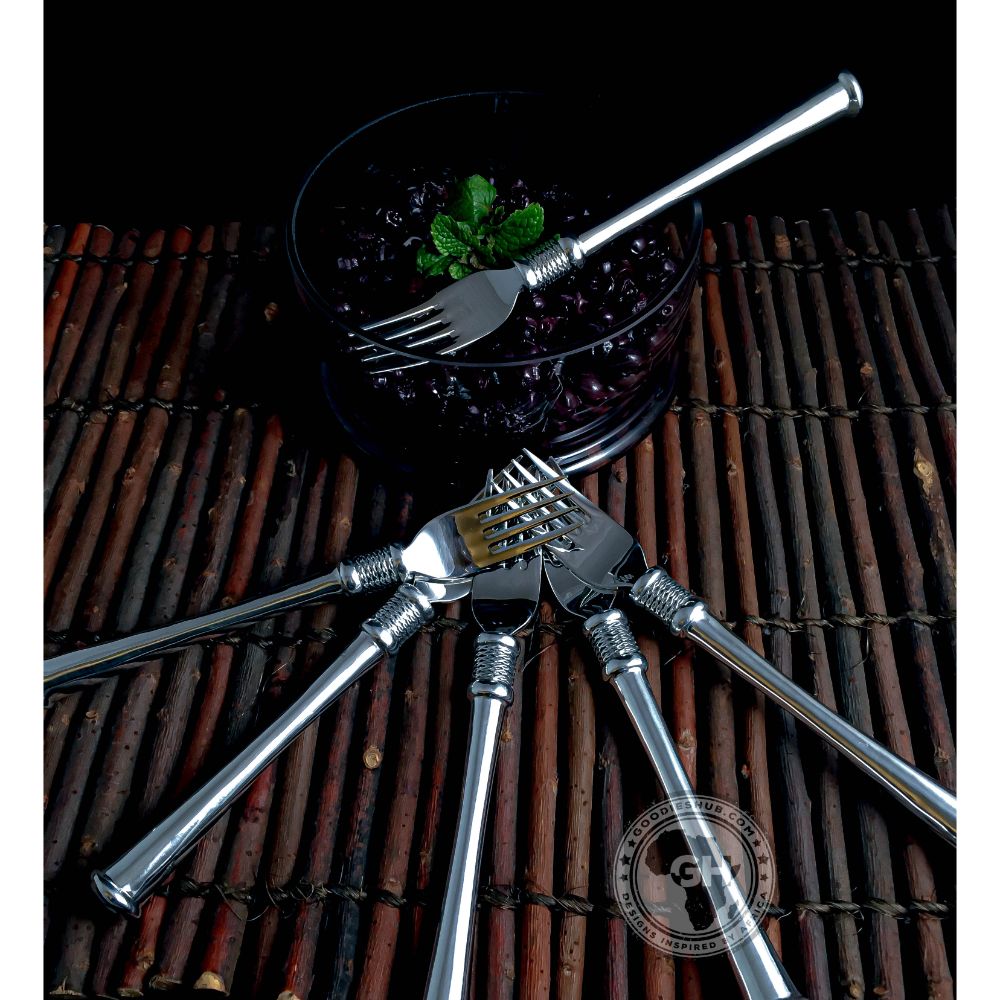 Dessert Fork Set of 6 - Noblesse Collection - Diana Carmichael