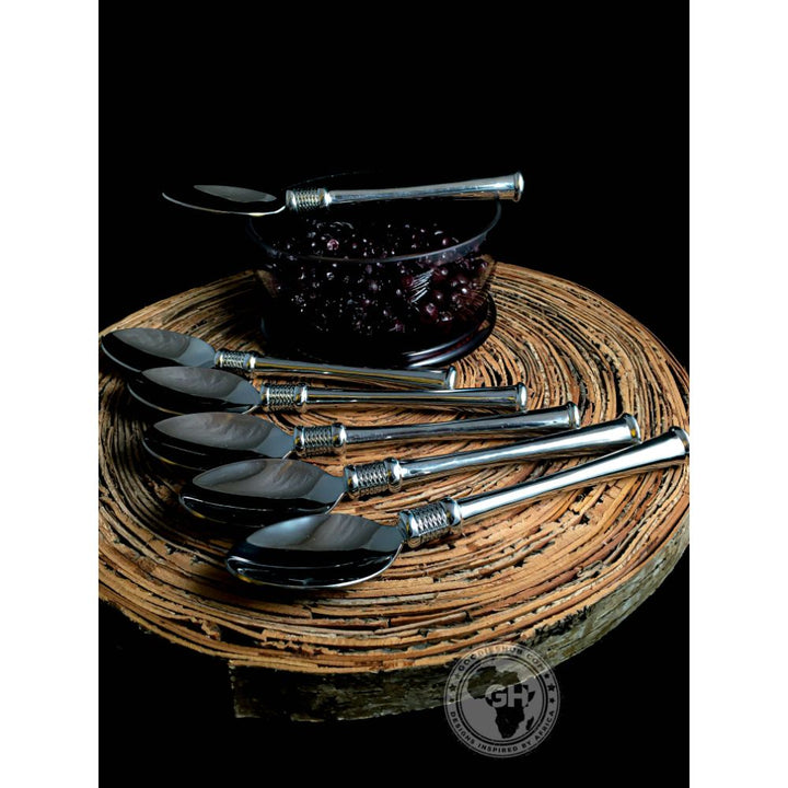 Dessert Spoon Set of 6 - Noblesse Collection - Diana Carmichael
