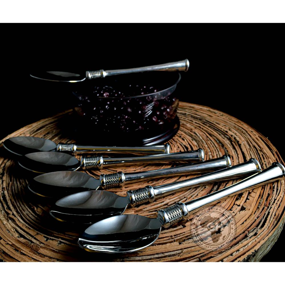 Dessert Spoon Set of 6 - Noblesse Collection - Diana Carmichael