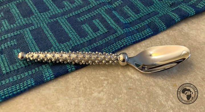 Dessert Spoon - Studded Collection - Diana Carmichael