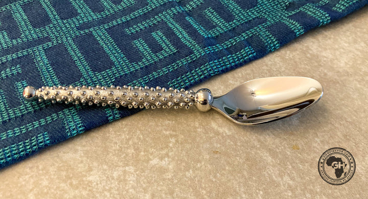 Dessert Spoon - Studded Collection - Diana Carmichael