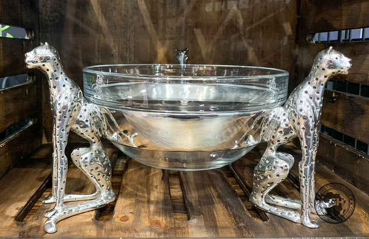 Dish 170mm Triple Sitting - Cheetah Africa Collection - Diana Carmichael