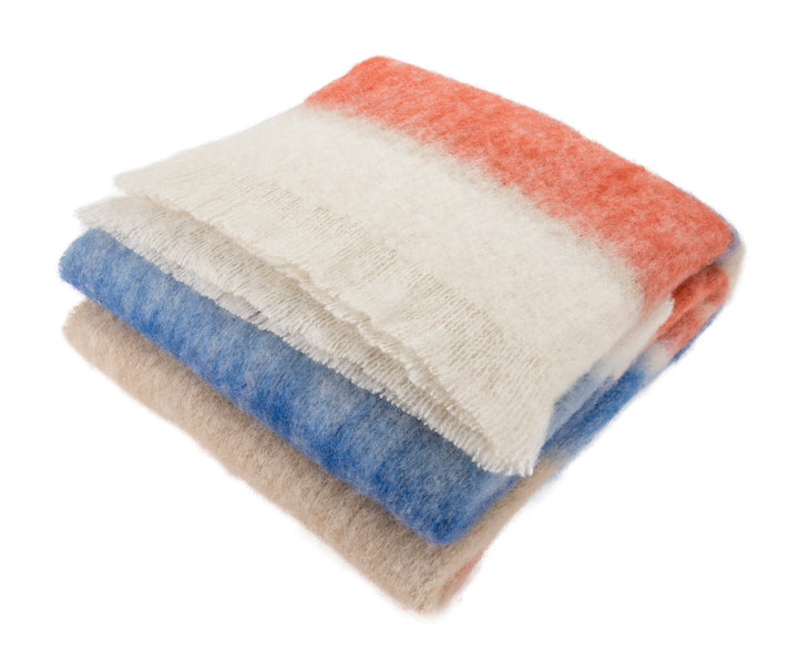 The Drifter Alpaca Hair Blanket - Calypso