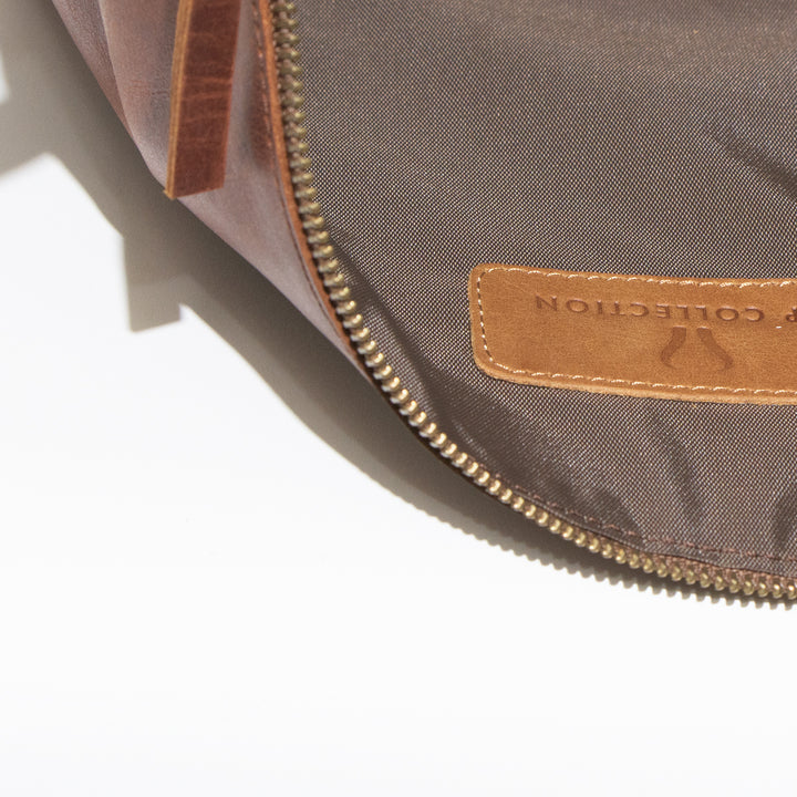 Dylan Leather Shaving Bag