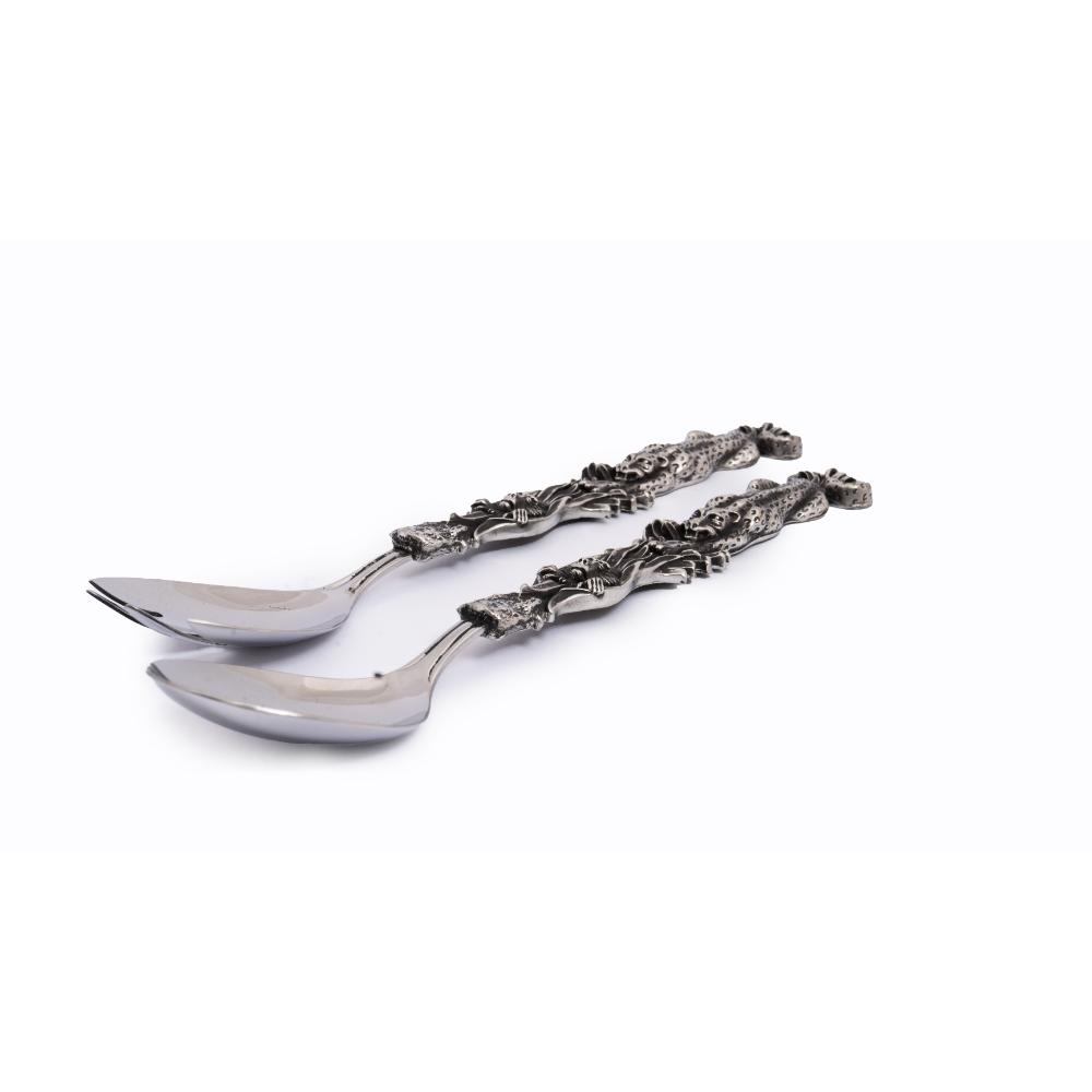 Crawling Leopard Salad Server - Earthangel