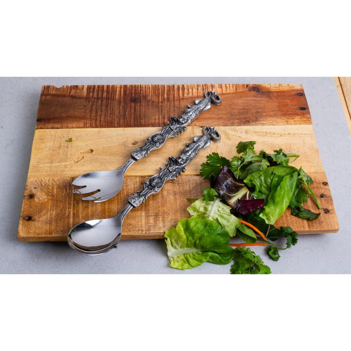 Crawling Leopard Salad Server - Earthangel