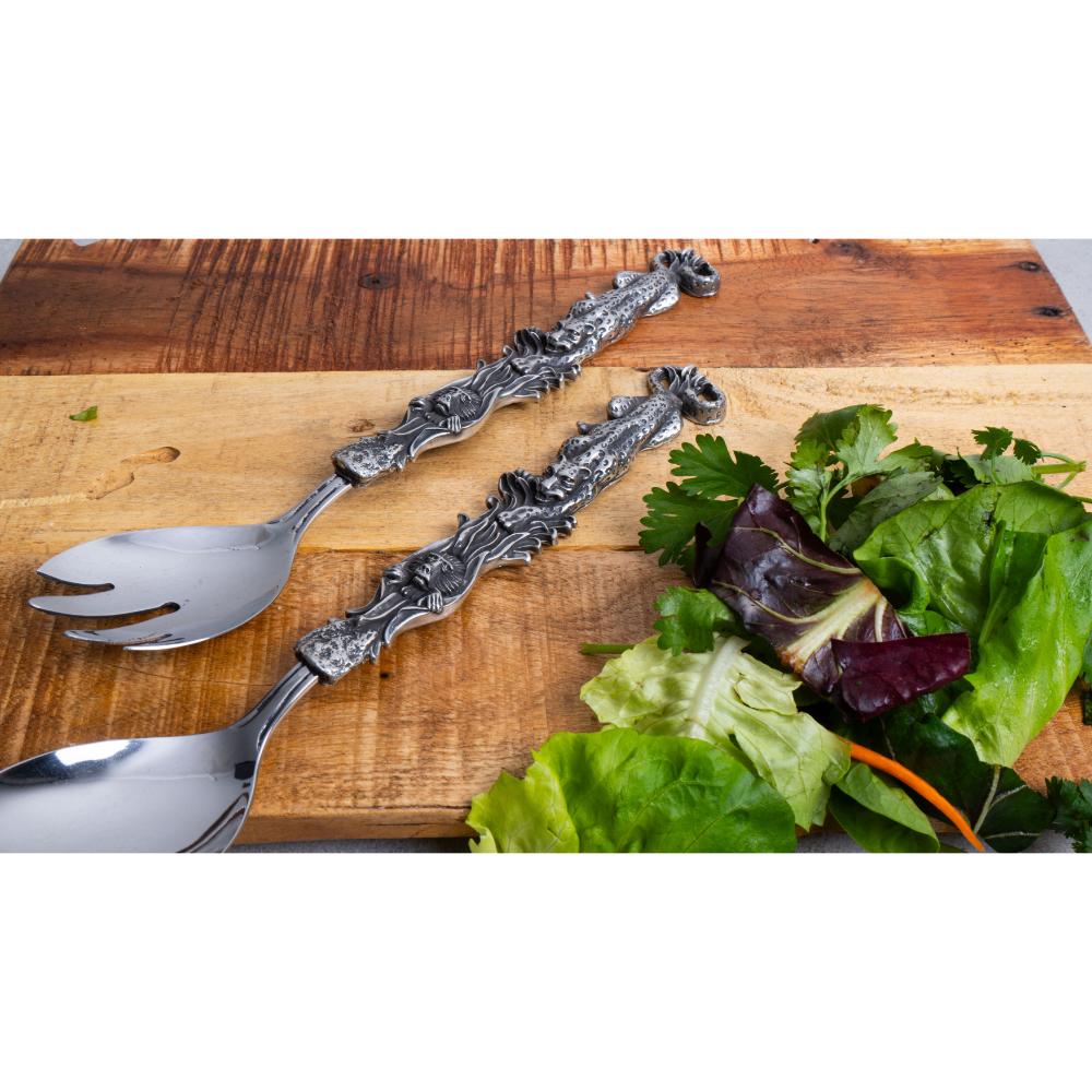 Crawling Leopard Salad Server - Earthangel