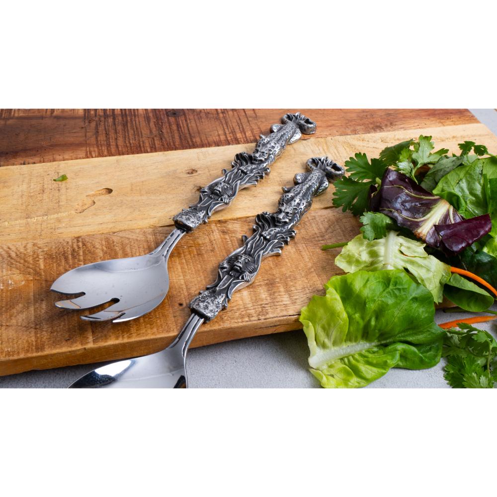 Crawling Leopard Salad Server - Earthangel