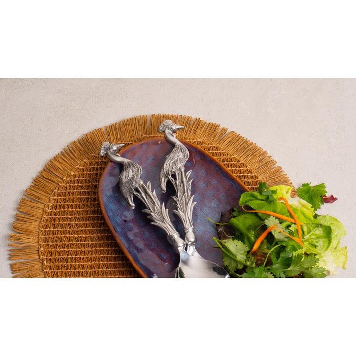 Crane Salad Server - Earthangel