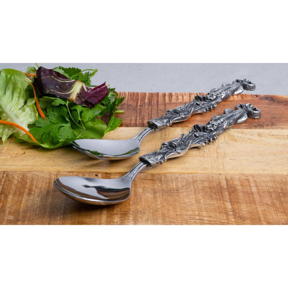 Crawling Leopard Salad Server - Earthangel