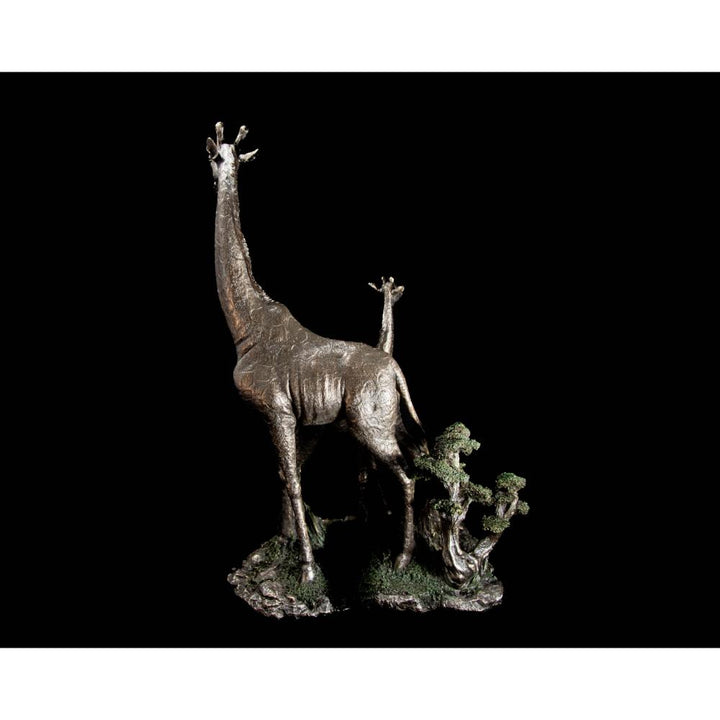 Giraffe Bronzed Sculpture - Twiga