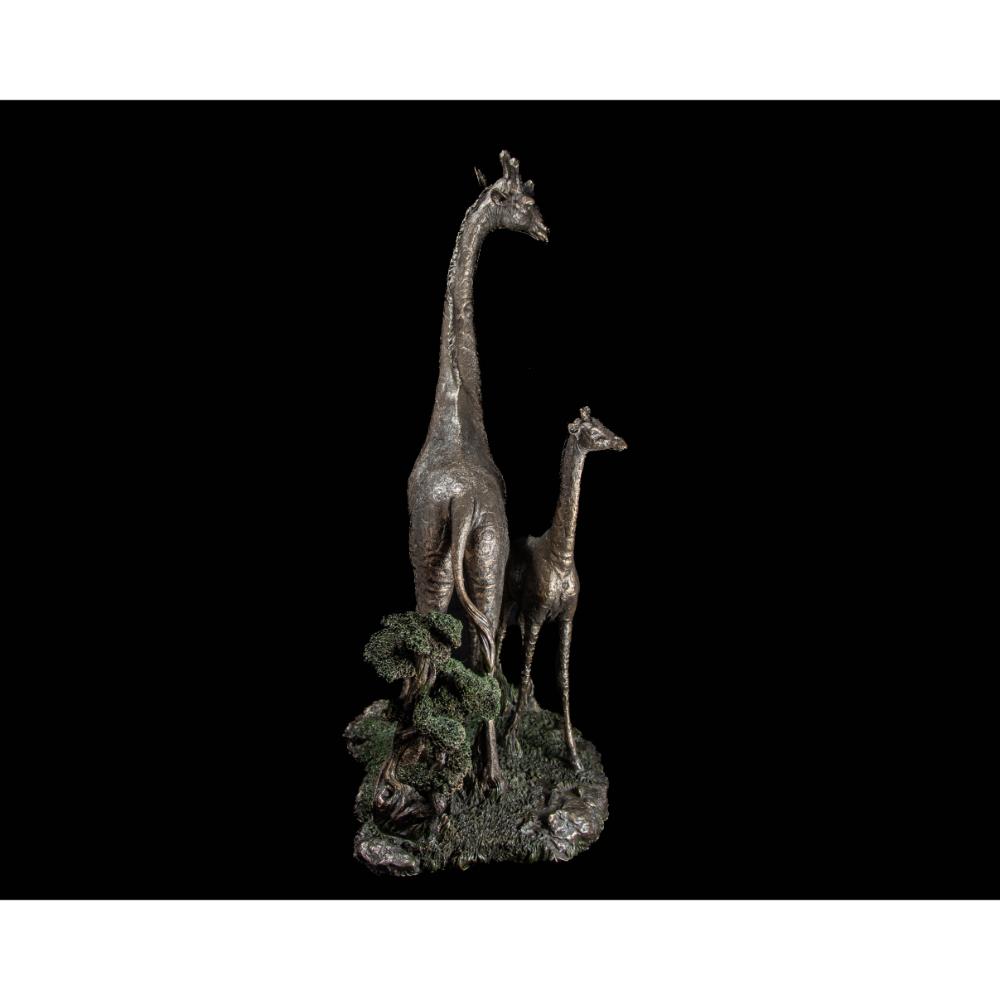 Giraffe Bronzed Sculpture - Twiga