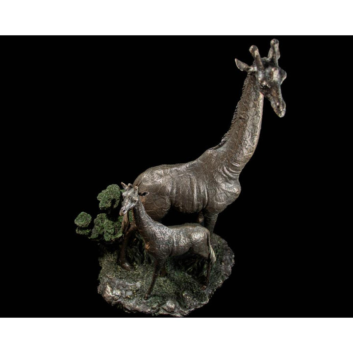 Giraffe Bronzed Sculpture - Twiga