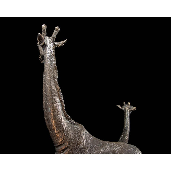Giraffe Bronzed Sculpture - Twiga