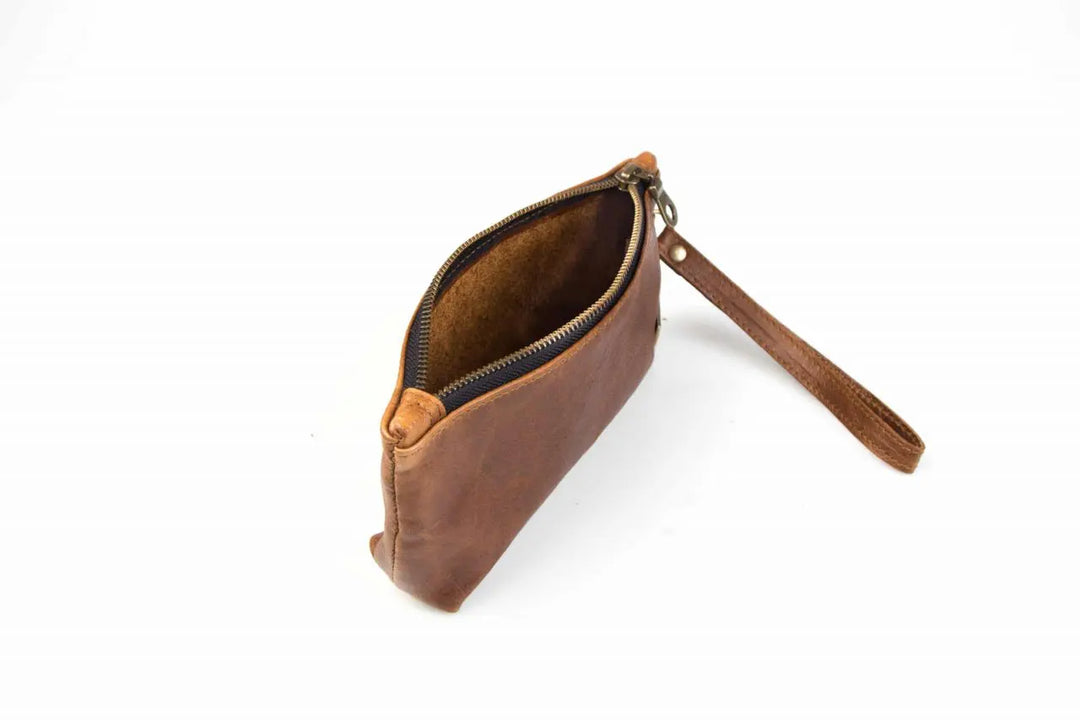 Brooklyn Leather Pencil Bag