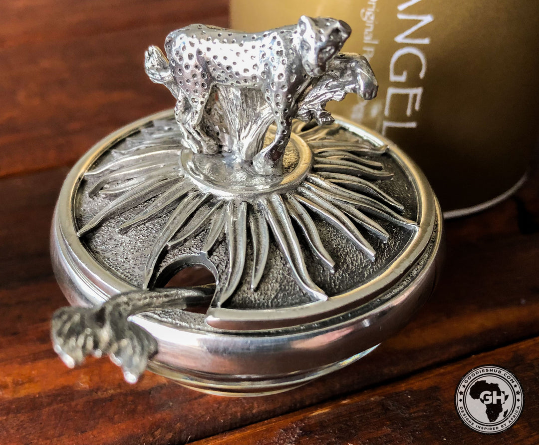 Leopard Lid Bowl And Spoon - Earthangel