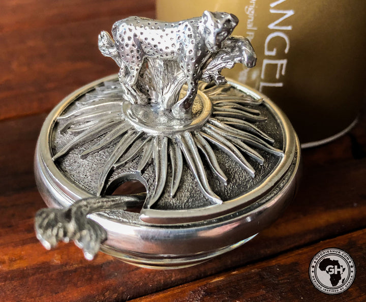 Leopard Lid Bowl And Spoon - Earthangel
