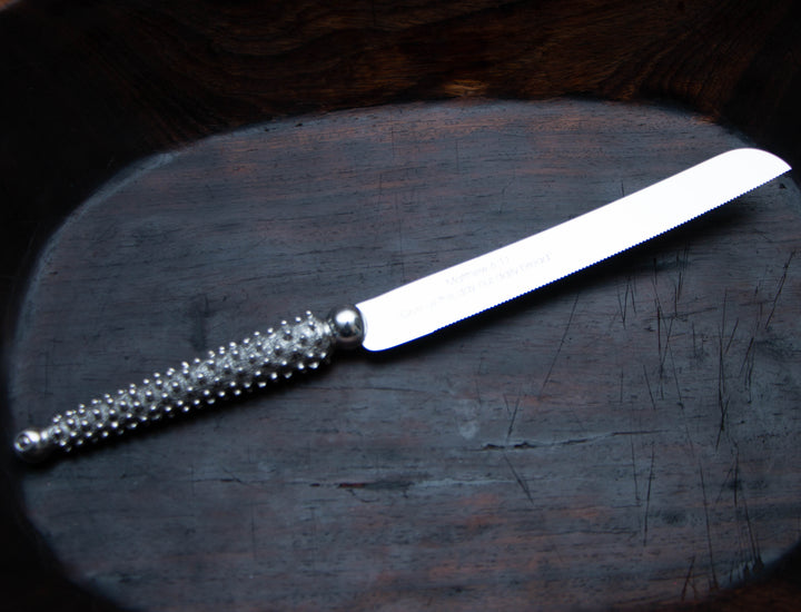 Bread &amp; Cake Cutting Knifes - Studded - Diana Carmichael
