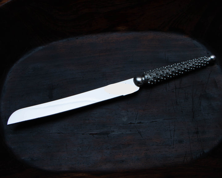 Bread &amp; Cake Cutting Knifes - Studded - Diana Carmichael