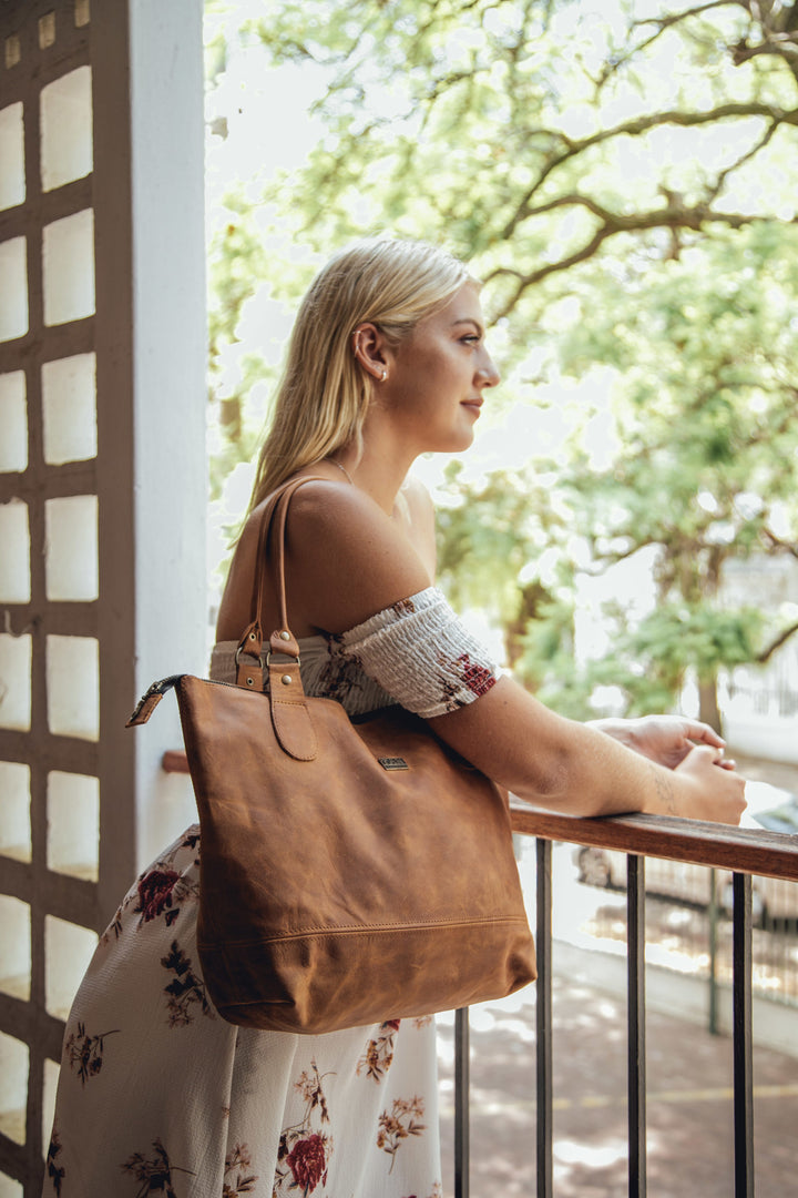 Daisy Leather Handbag