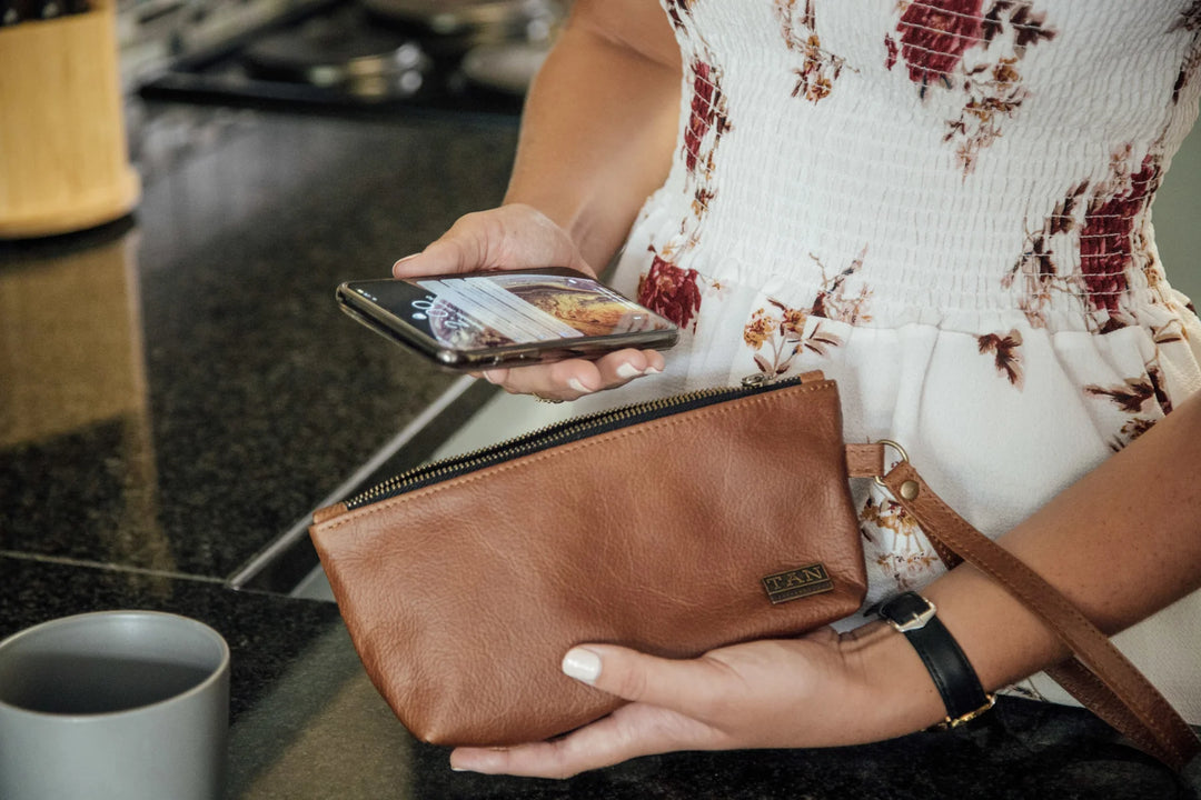 Brooklyn Leather Pencil Bag