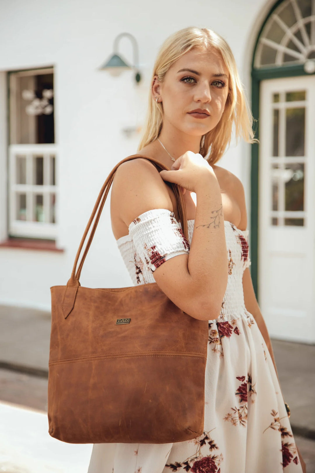 Ashley Leather Handbag