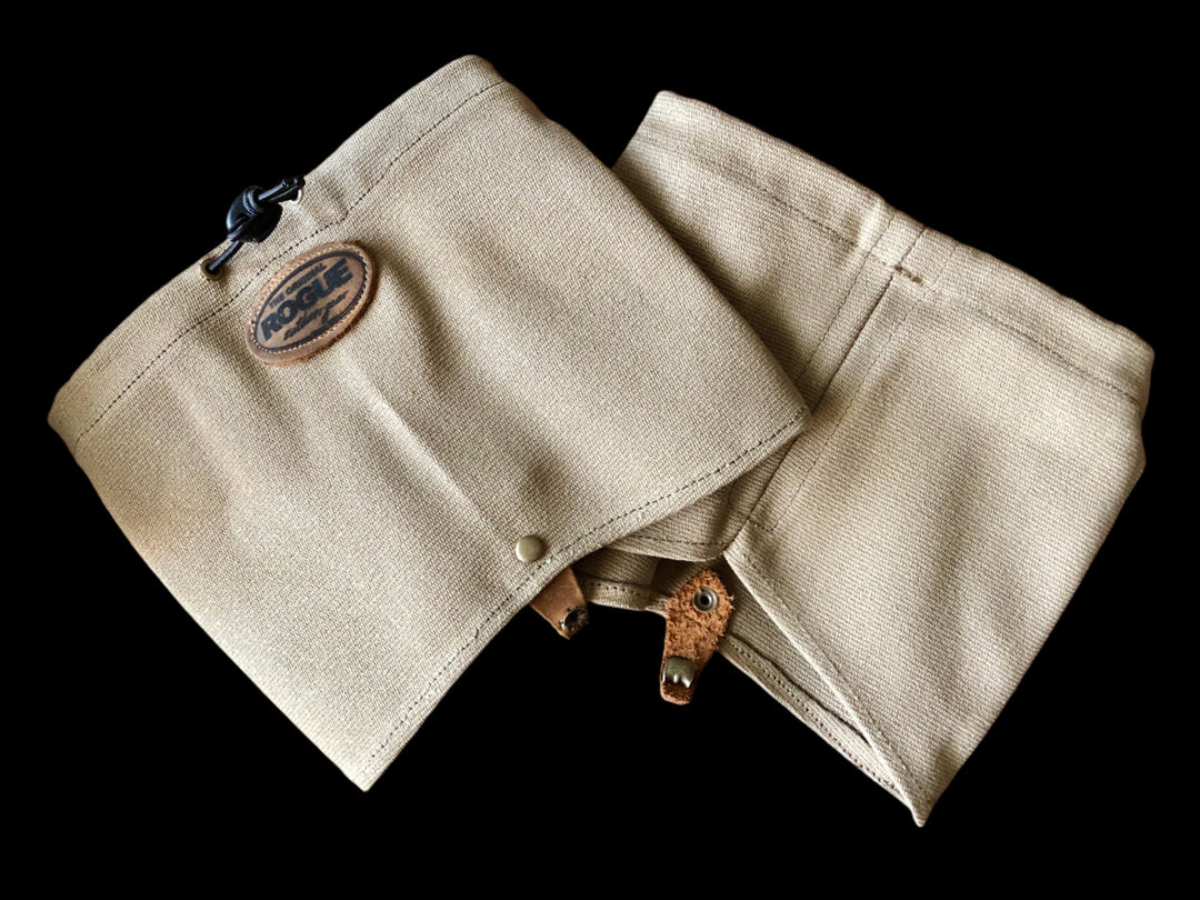 Rogue Short Canvas Gaiter - Draw Cord Sand