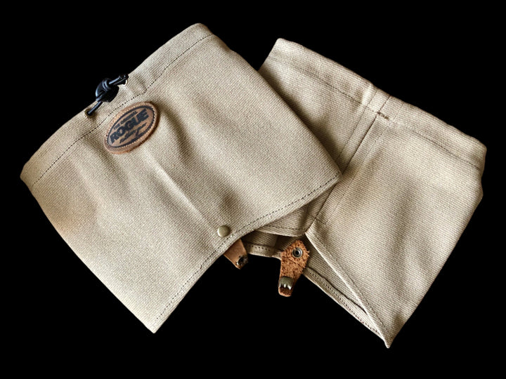 Rogue Short Canvas Gaiter - Draw Cord Sand