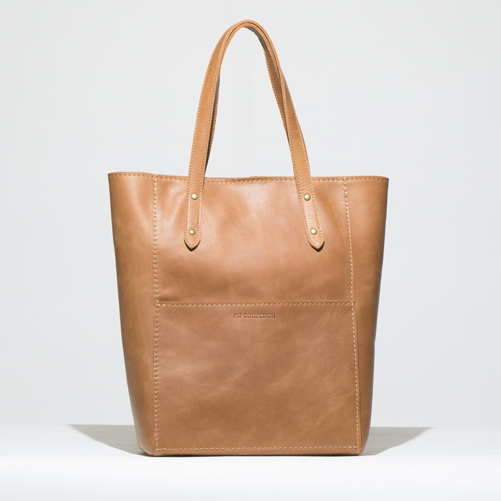 Lynne Leather Shopper Bag