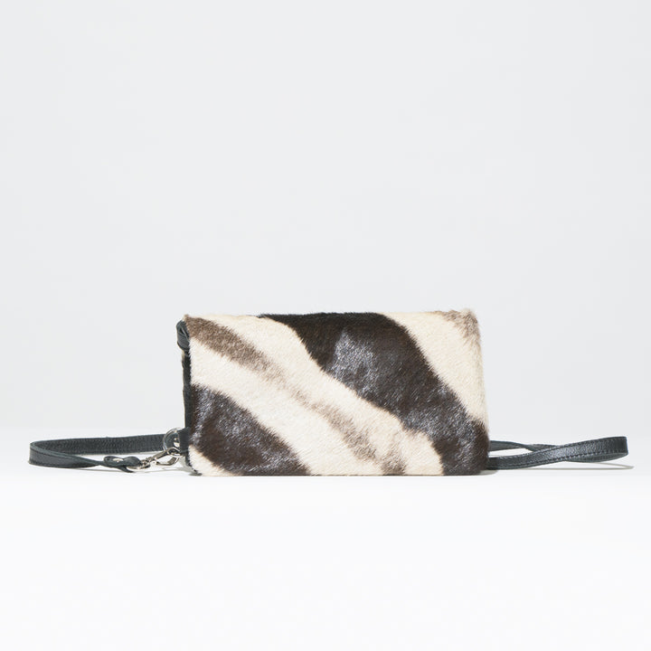 Mini - Foldover Zebra Bag