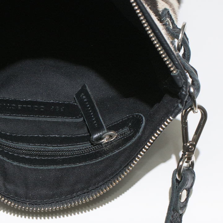 Mini - Foldover Zebra Bag